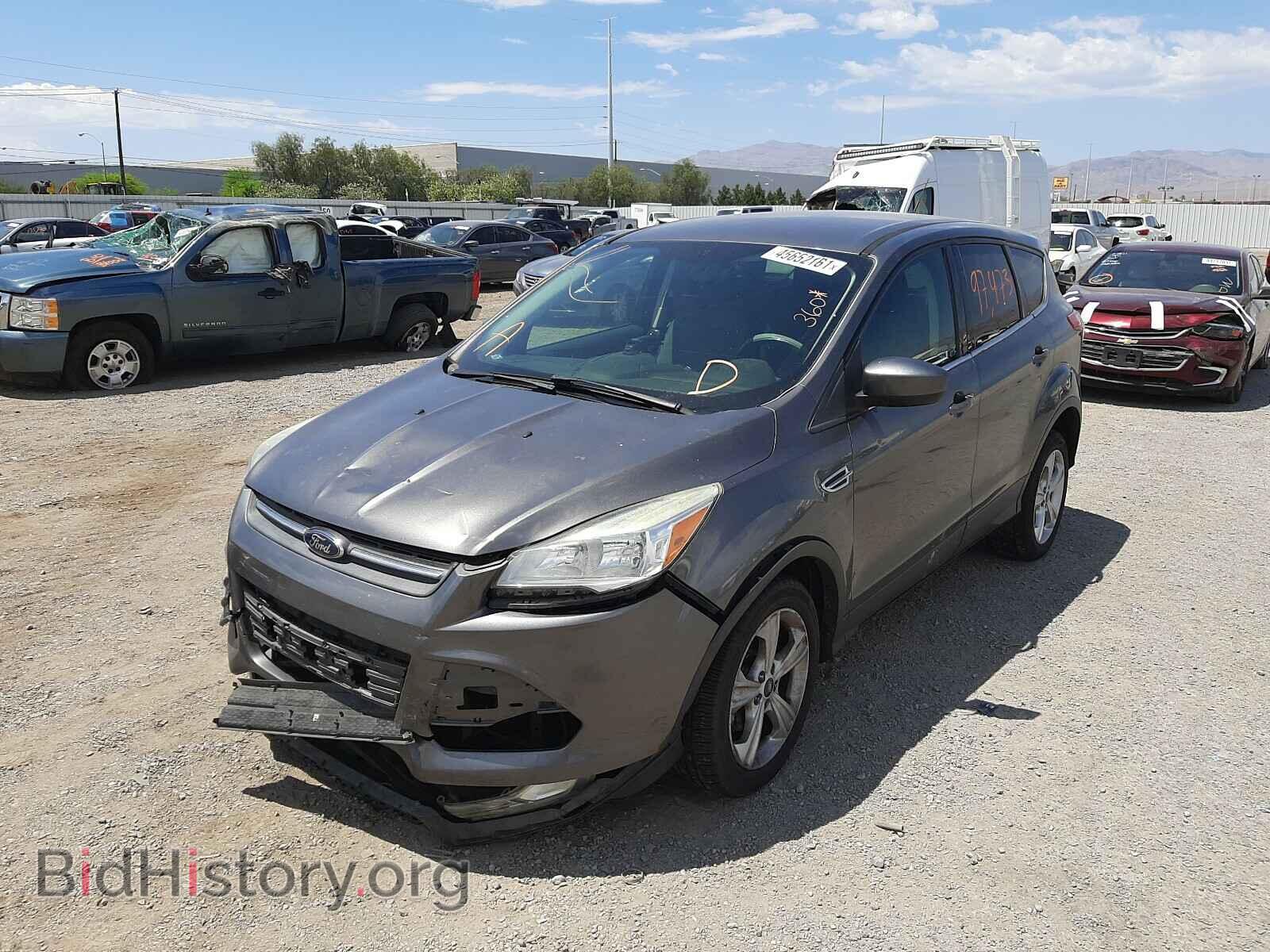2014 FORD ESCAPE - VIN: 1FMCU0GX4EUA22437 - Фото 2