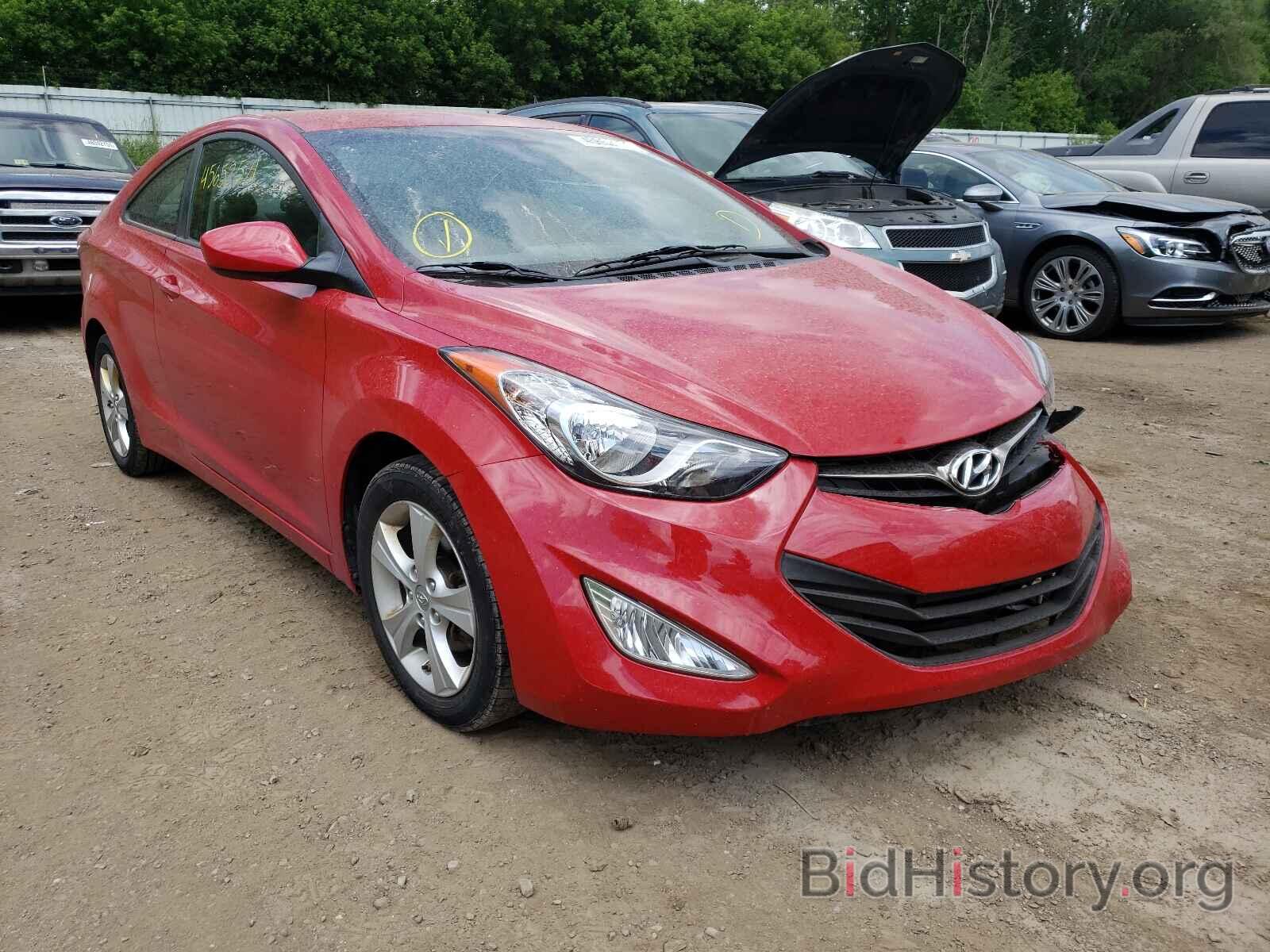 Фотография KMHDH6AE7DU019792 - HYUNDAI ELANTRA 2013