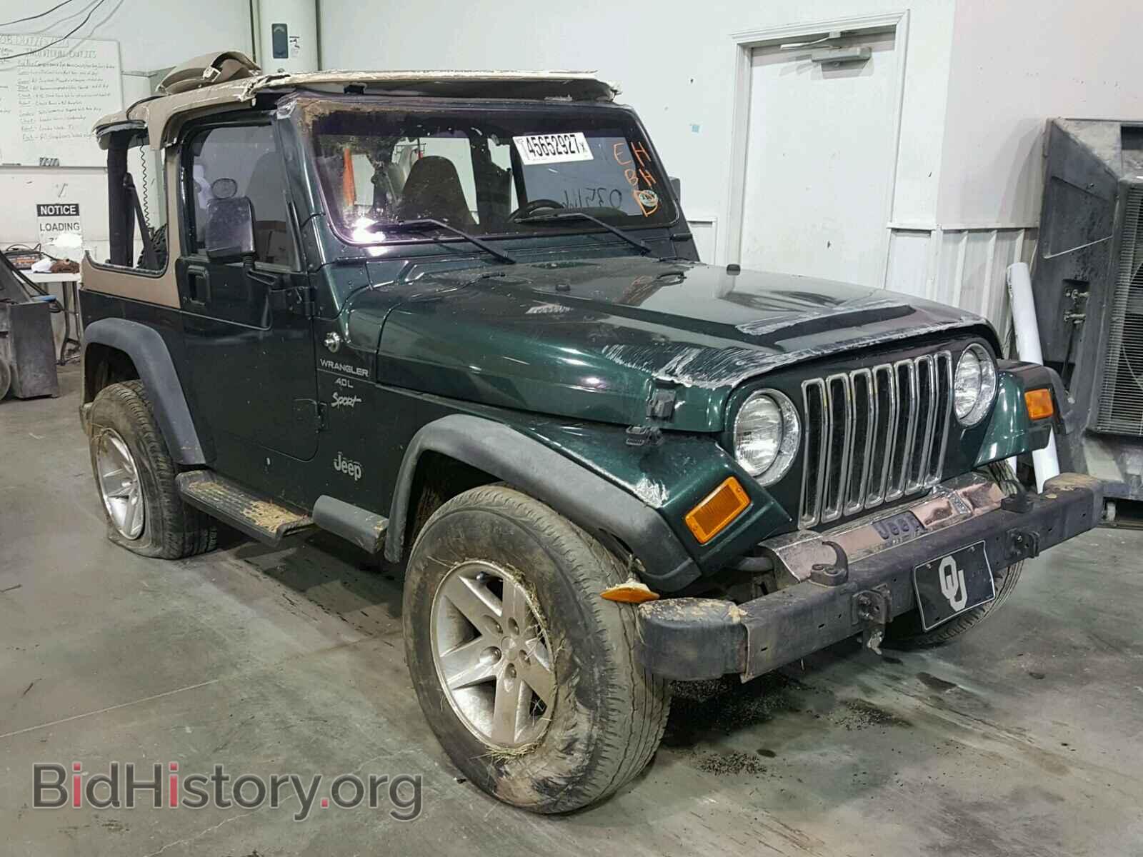 Фотография 1J4FA49S2YP785508 - JEEP WRANGLER 2000