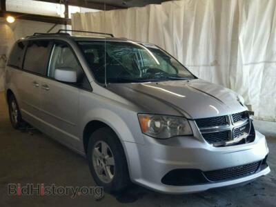 2011 Dodge CARAVAN Grand Cara, серебристый — VIN 2D4RN3DG7BR669041, Copart