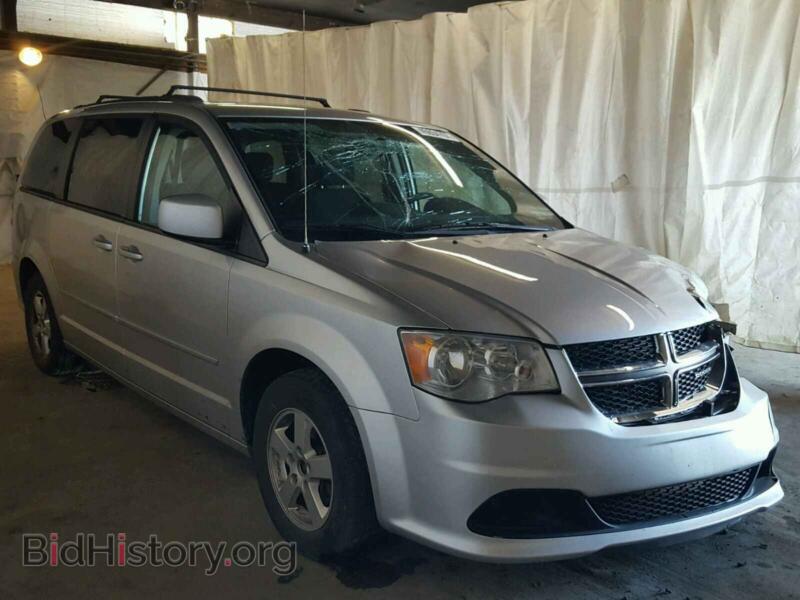 2011 Dodge CARAVAN Grand Cara (VIN 2D4RN3DG7BR669041) — photo 1 of 10, Copart, damage: front end