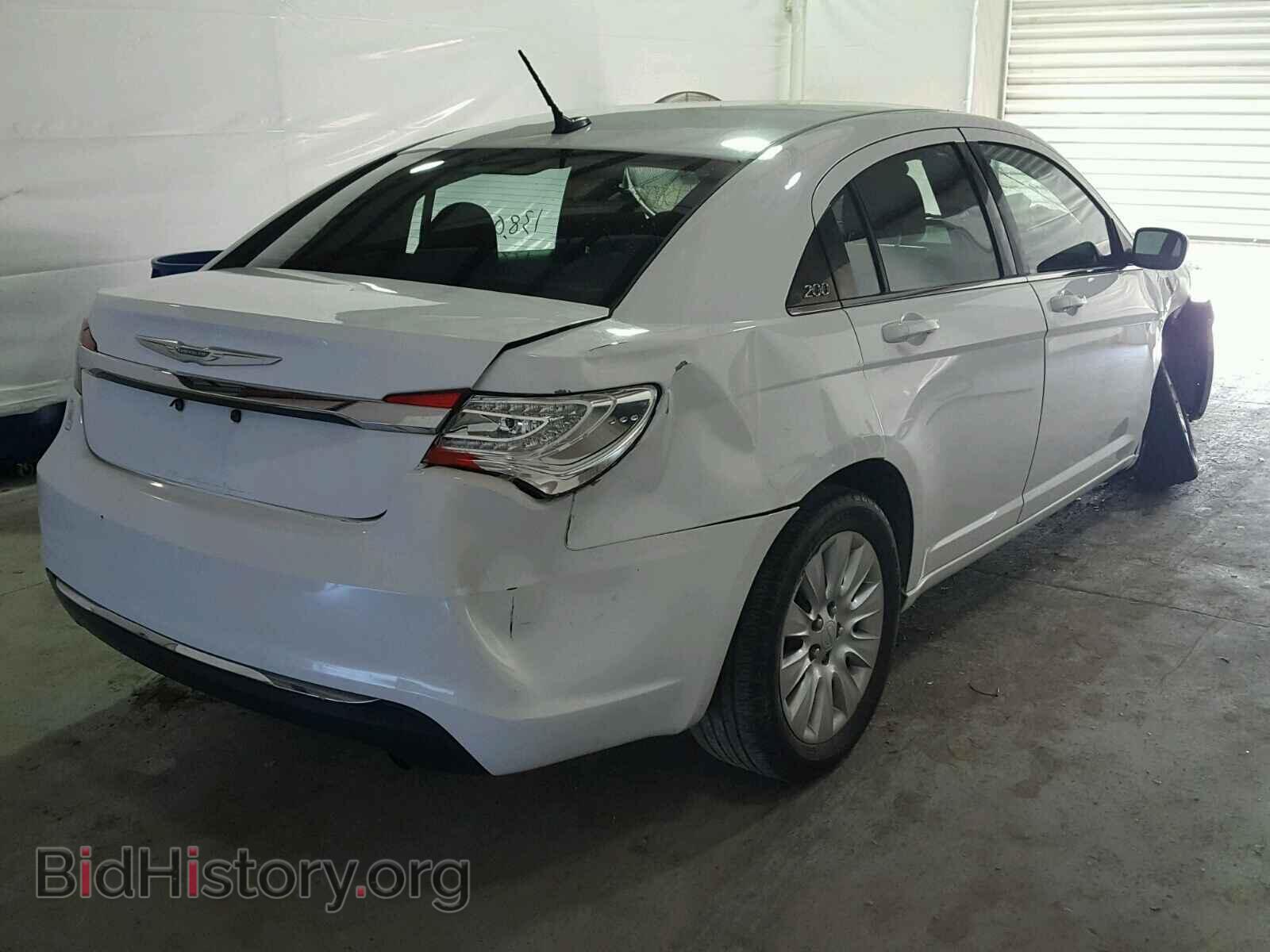 2012 CHRYSLER 200 - VIN: 1C3CCBAB0CN145535 - Фото 4