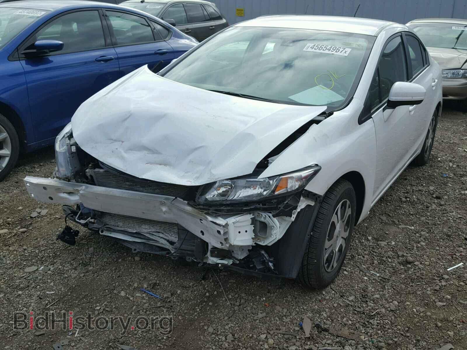 2014 HONDA CIVIC - VIN: 19XFB4F2XEE001384 - Фото 2