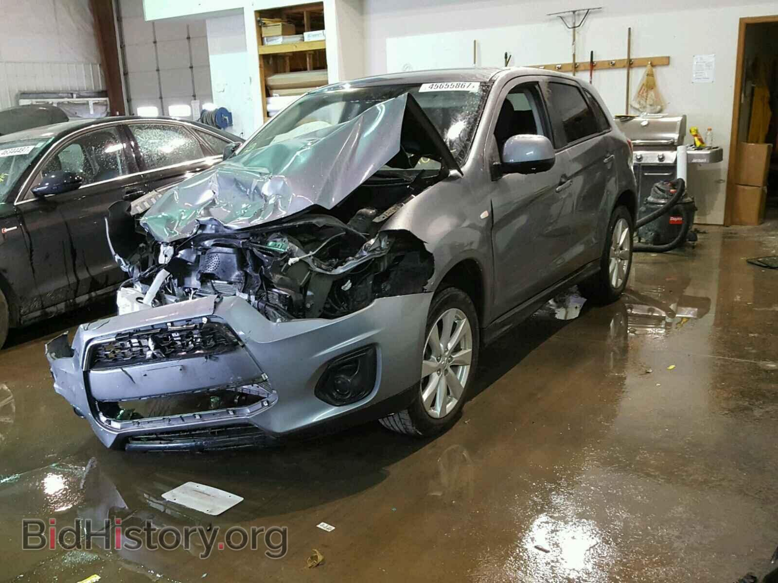 2015 MITSUBISHI OUTLANDER - VIN: 4A4AP3AU4FE004852 - Фото 2