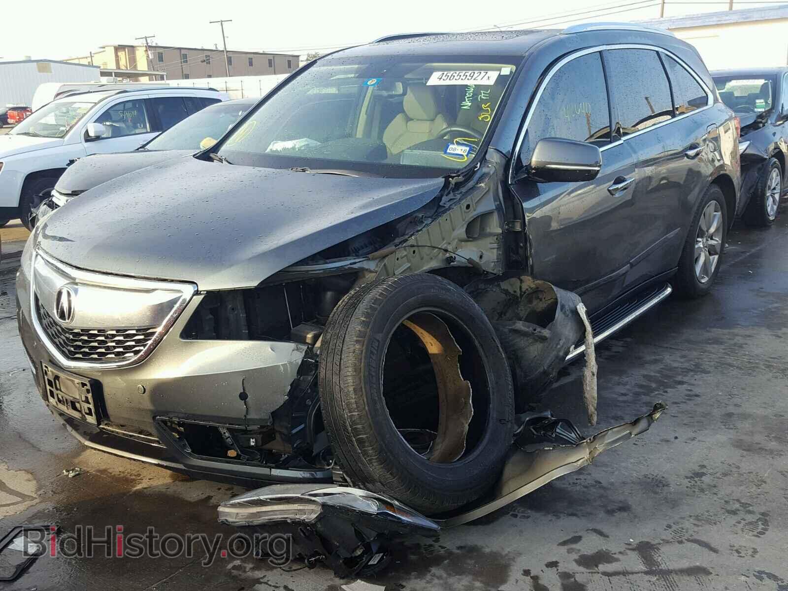 2015 ACURA MDX - VIN: 5FRYD3H80FB001869 - Фото 2