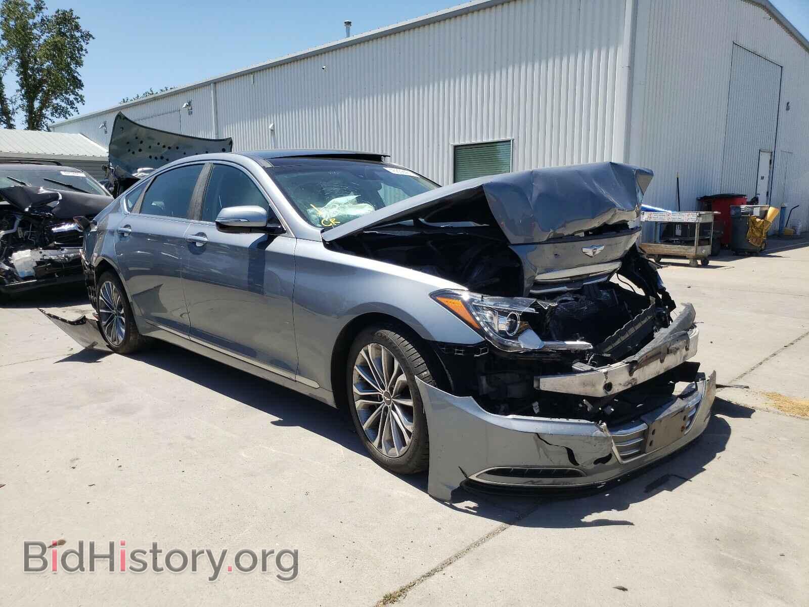 Photo KMHGN4JE3FU058506 - HYUNDAI GENESIS 2015