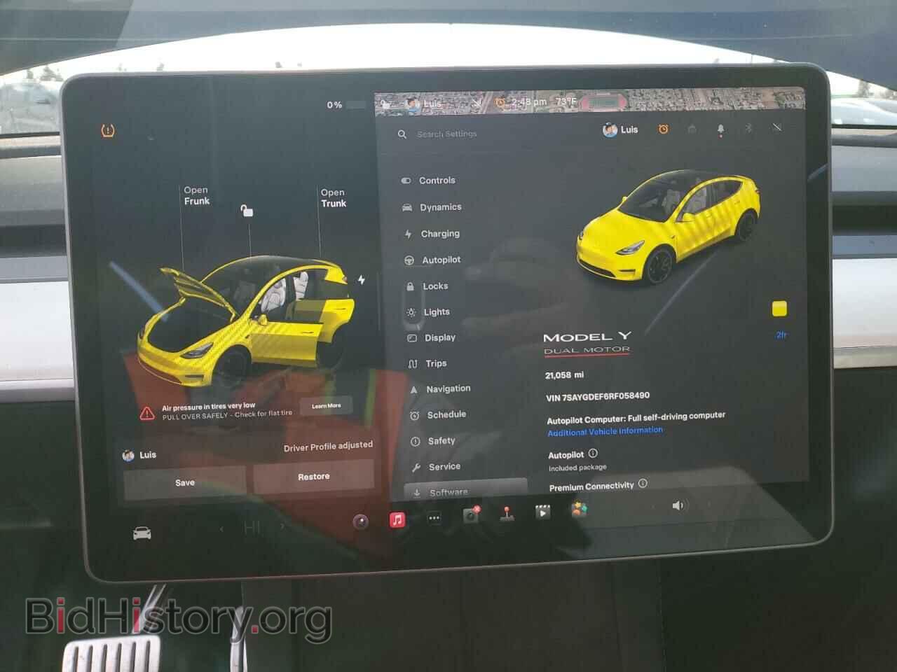 2024 TESLA MODEL Y - VIN: 7SAYGDEF6RF058490 - Фото 9
