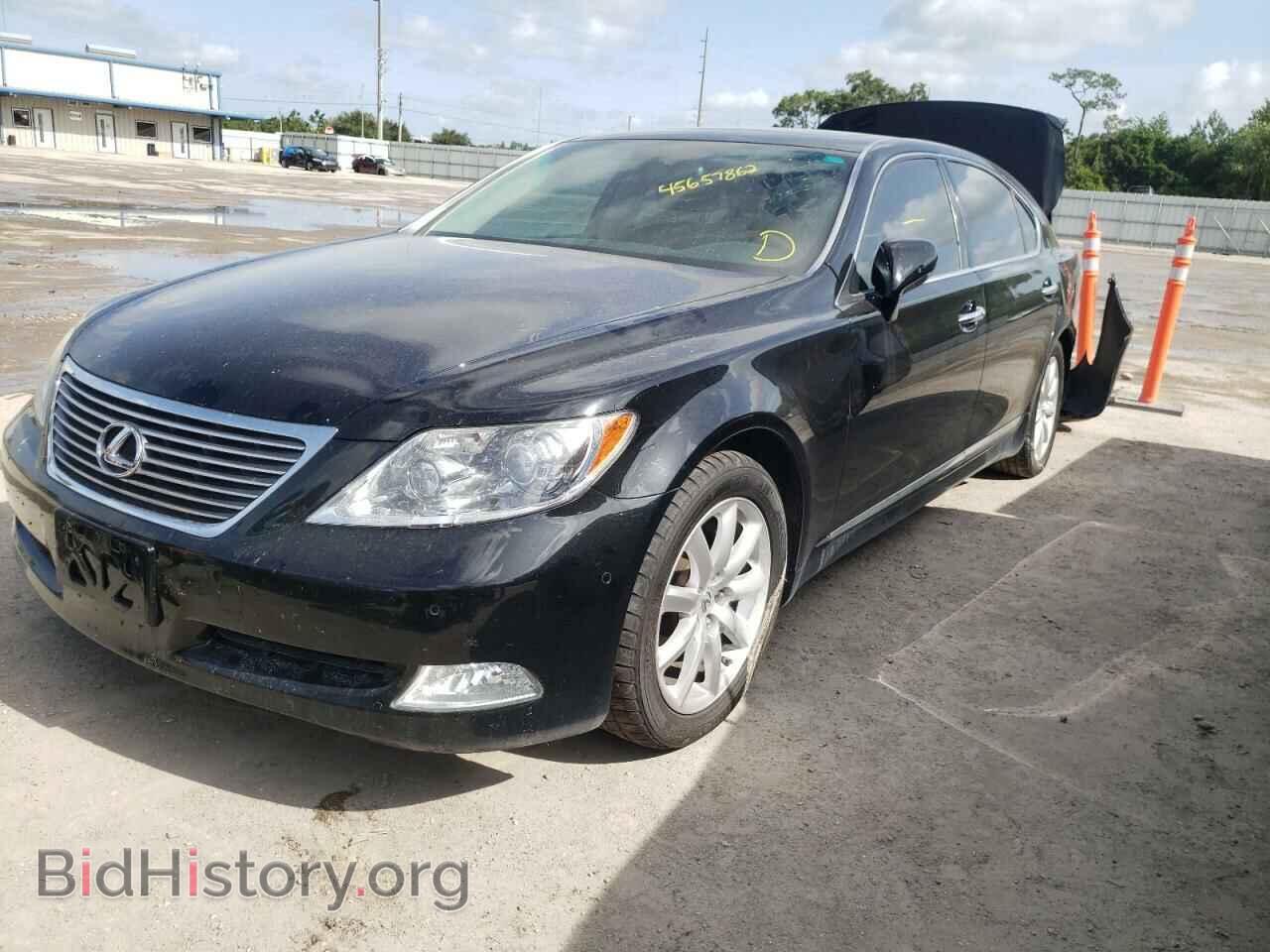 2009 LEXUS LS460 - VIN: JTHGL46F195034827 - Фото 2