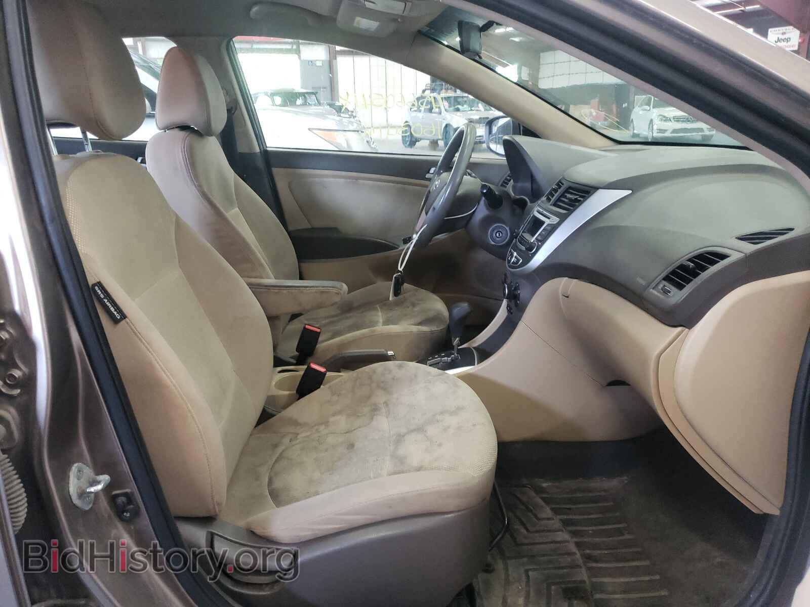 2014 HYUNDAI ACCENT - VIN: KMHCT4AE1EU675597 - Фото 5