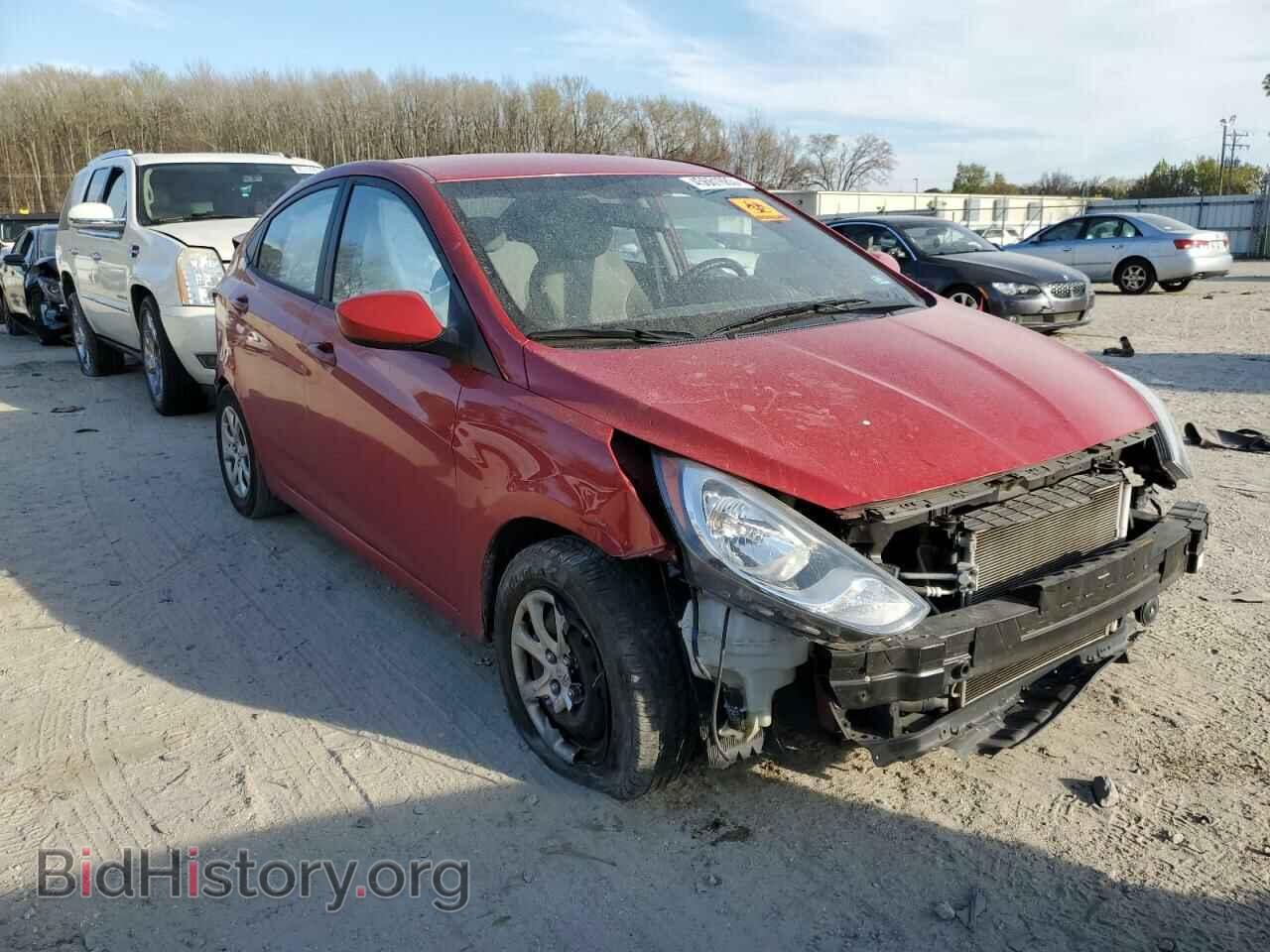 2013 HYUNDAI ACCENT - VIN: KMHCT4AE2DU568542 - Фото 4