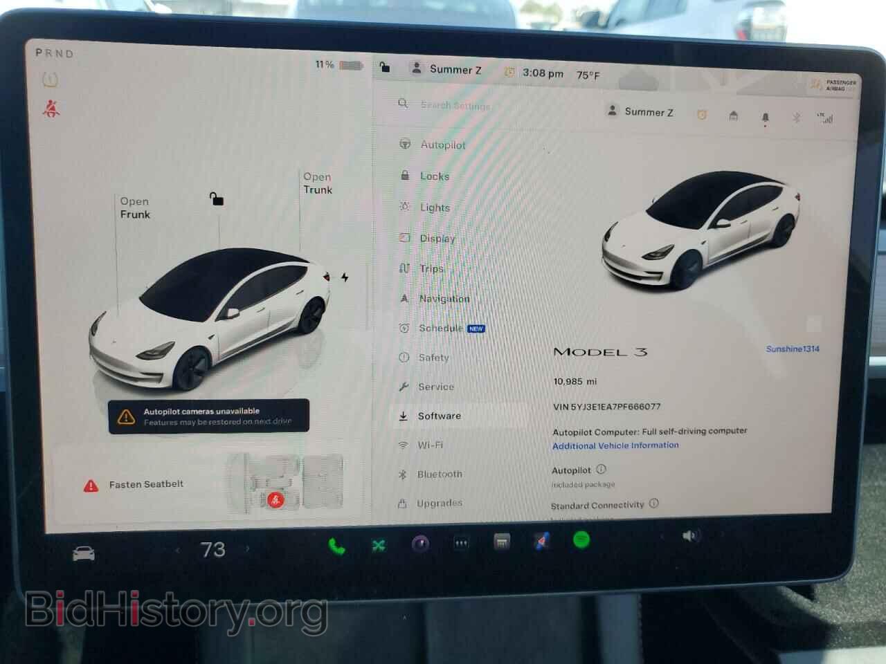 2023 TESLA MODEL 3 - VIN: 5YJ3E1EA7PF666077 - Photo 9