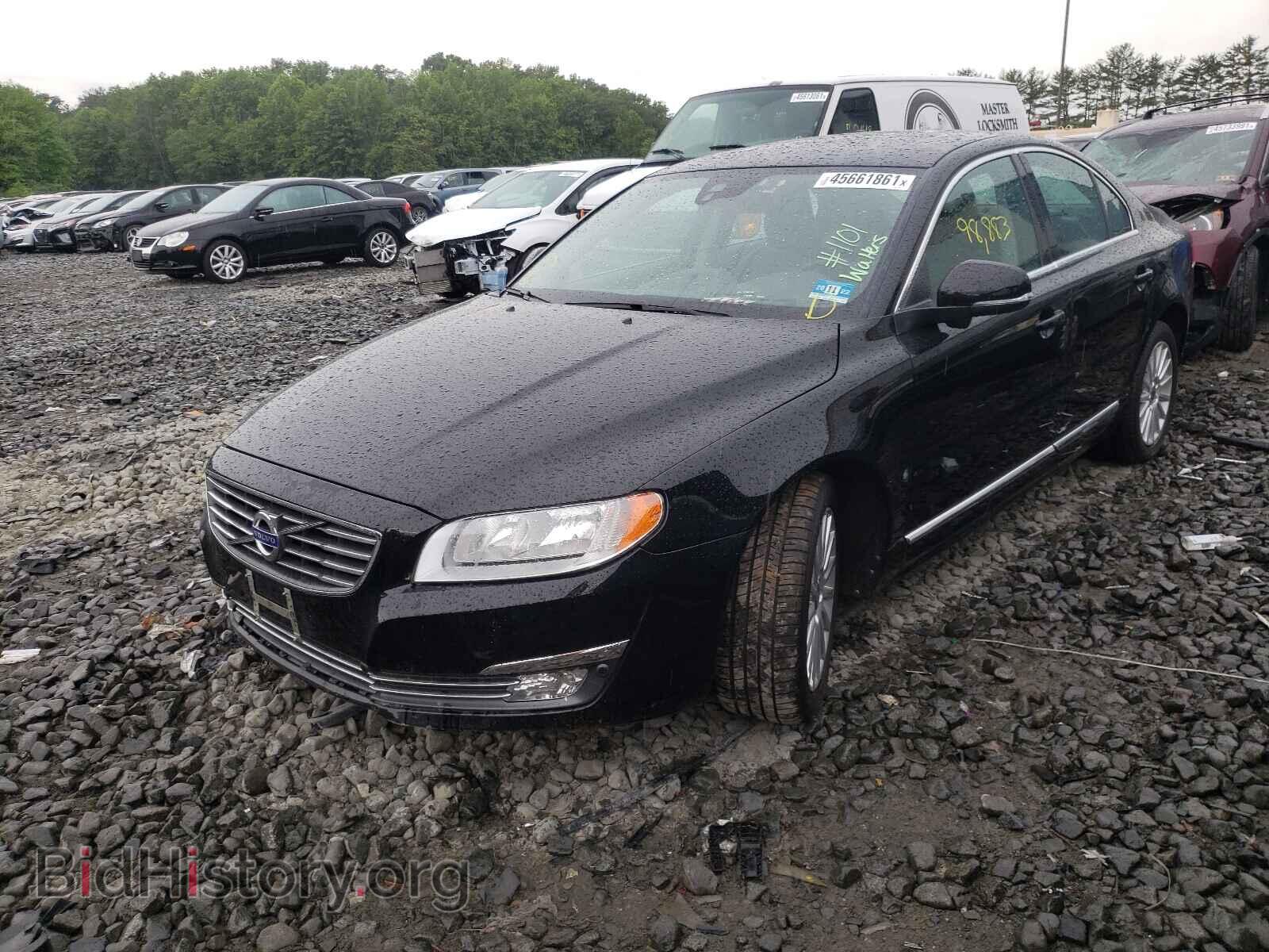 2014 VOLVO S80 - VIN: YV1902AH8E1178614 - Фото 2