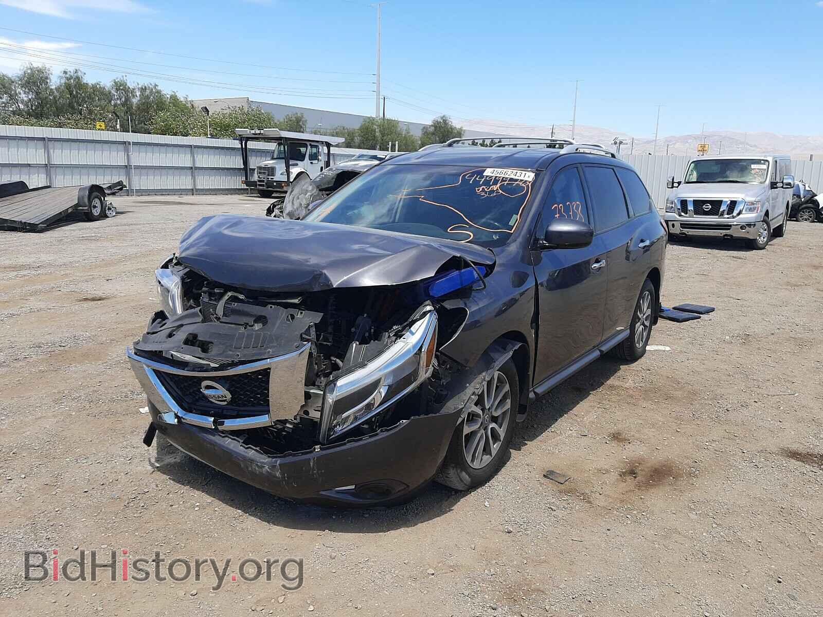 2014 NISSAN PATHFINDER - VIN: 5N1AR2MNXEC674668 - Фото 2