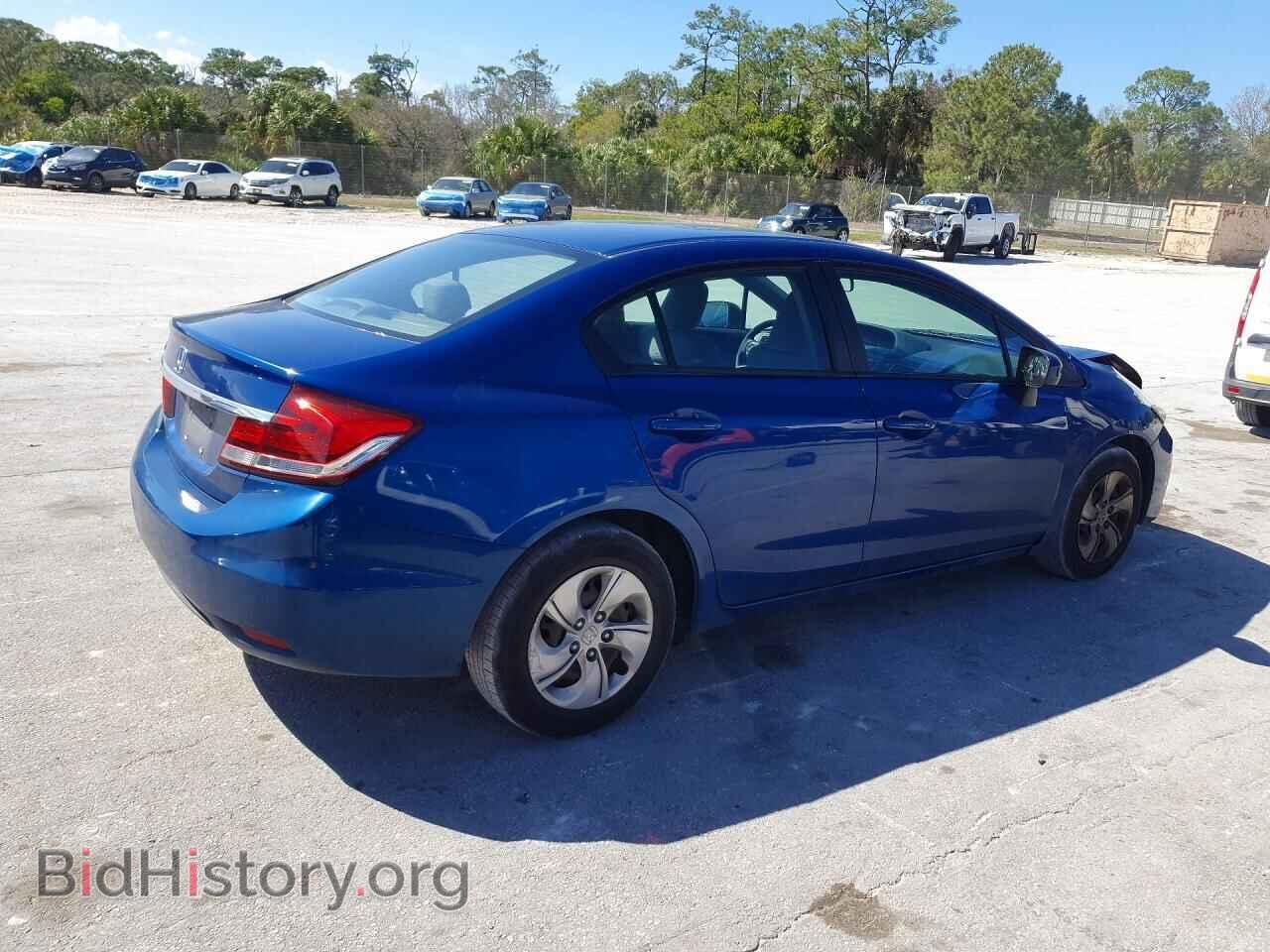 2014 HONDA CIVIC - VIN: 19XFB2F51EE073945 - Фото 3