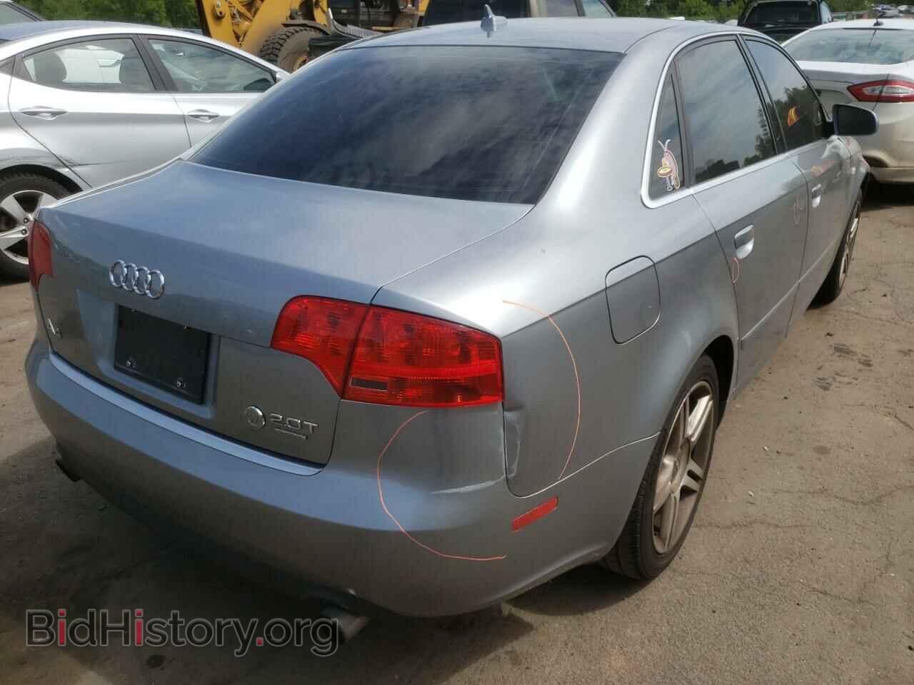 2007 AUDI A4 - VIN: WAUDF78E67A121299 - Фото 4