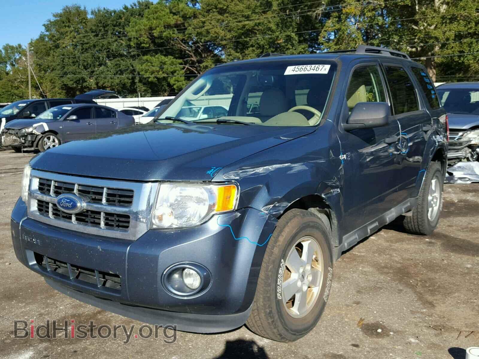 2011 FORD ESCAPE - VIN: 1FMCU0DG7BKB19188 - Фото 2