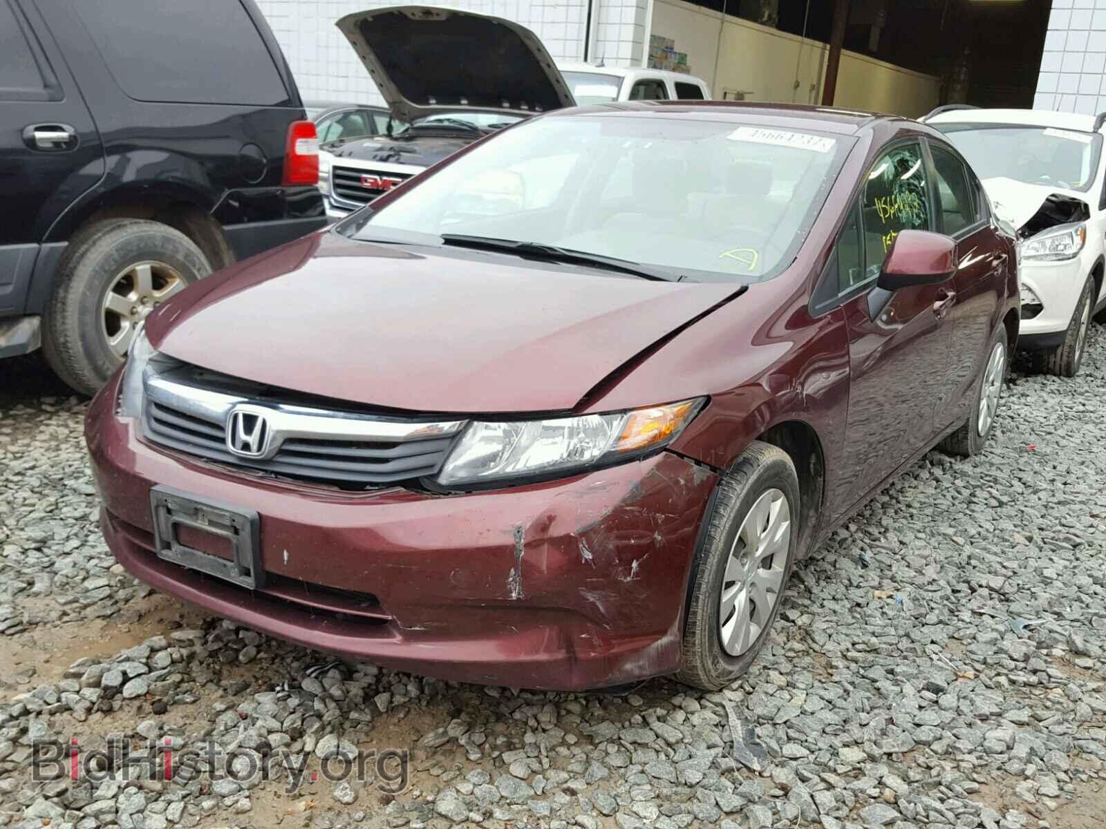 2012 HONDA CIVIC - VIN: 19XFB2E54CE080368 - Фото 2