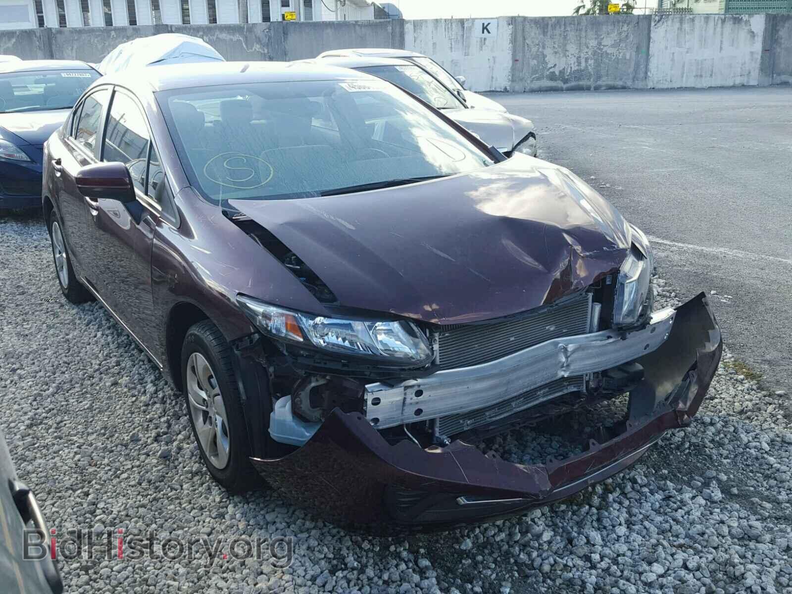 Фотография 19XFB2F51EE255175 - HONDA CIVIC 2014