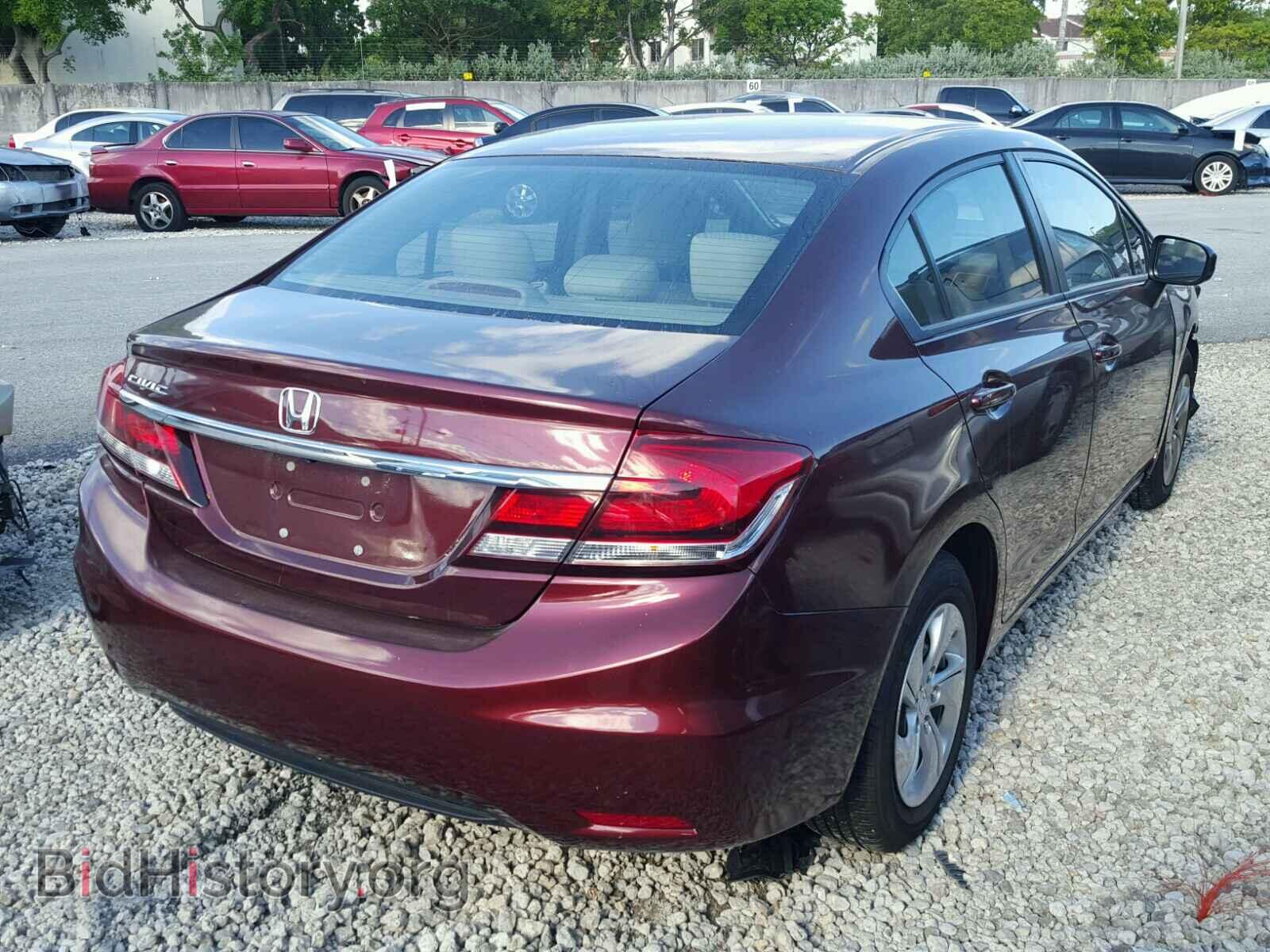 2014 HONDA CIVIC - VIN: 19XFB2F51EE255175 - Фото 4