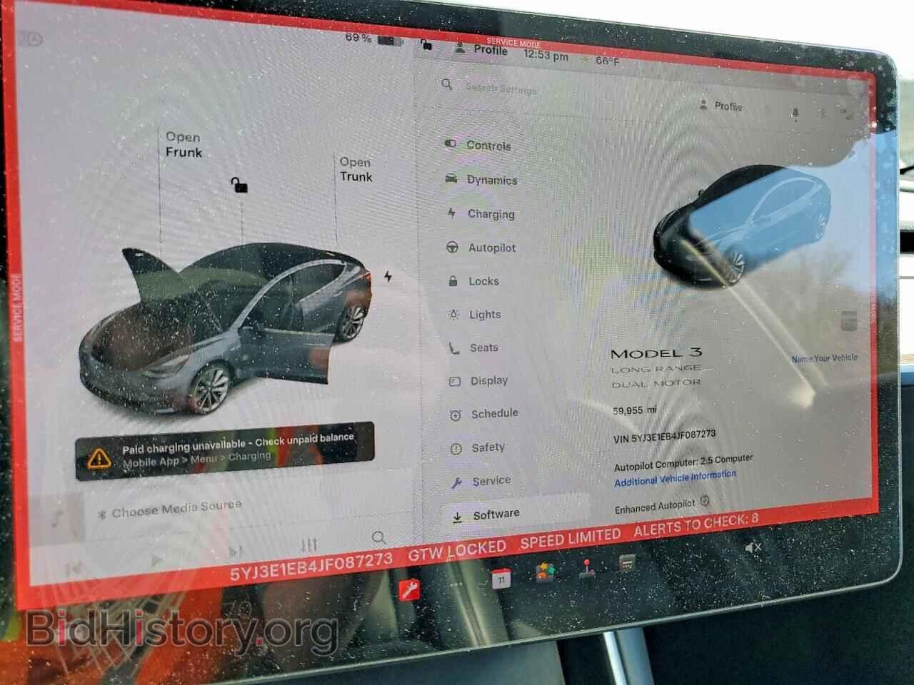 2018 TESLA MODEL 3 - VIN: 5YJ3E1EB4JF087273 - Photo 9