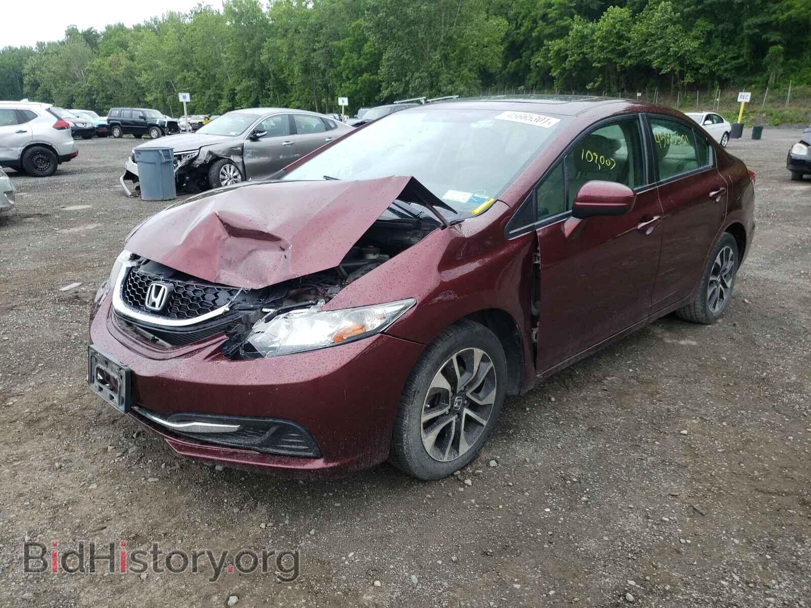 2015 HONDA CIVIC - VIN: 19XFB2F85FE213765 - Фото 2
