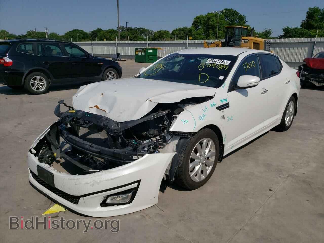 2015 KIA OPTIMA - VIN: 5XXGN4A78FG509084 - Фото 2