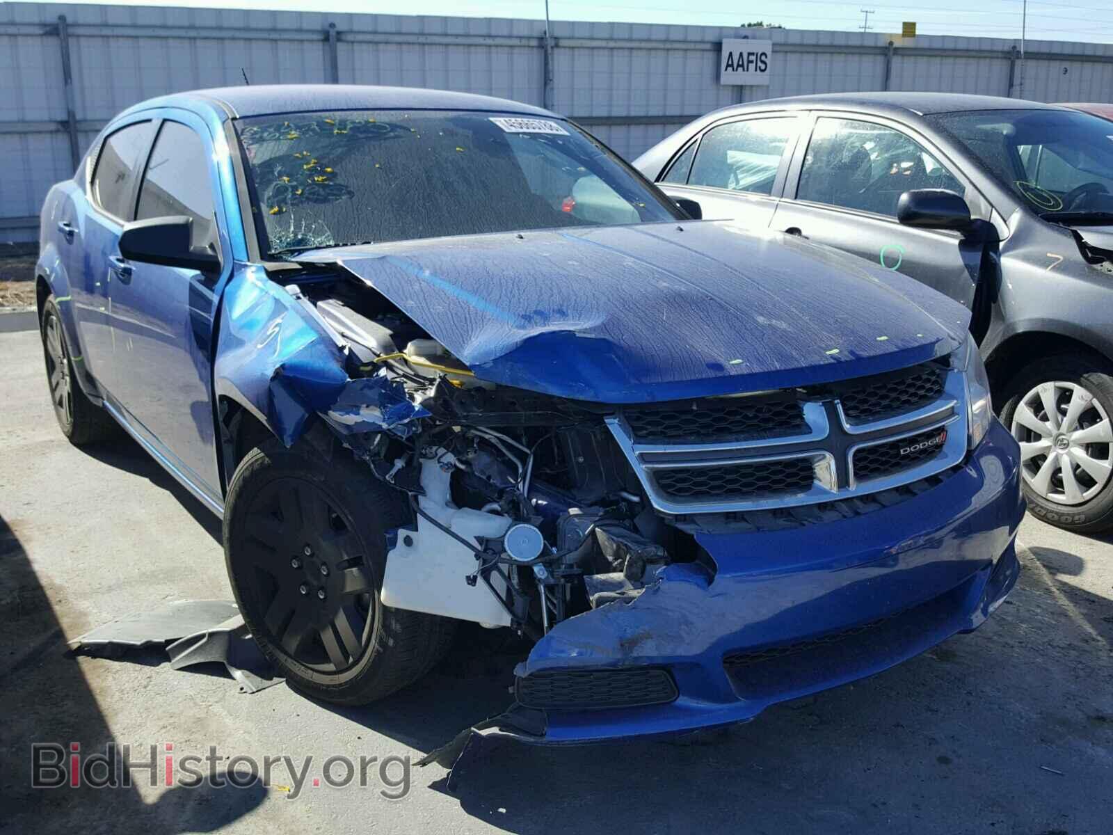 Фотография 1C3CDZAB3EN199906 - DODGE AVENGER 2014