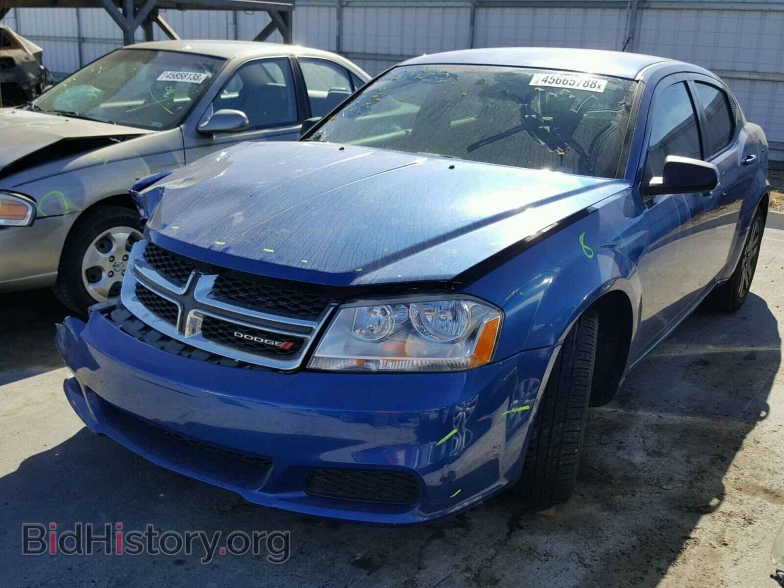 2014 DODGE AVENGER - VIN: 1C3CDZAB3EN199906 - Фото 2