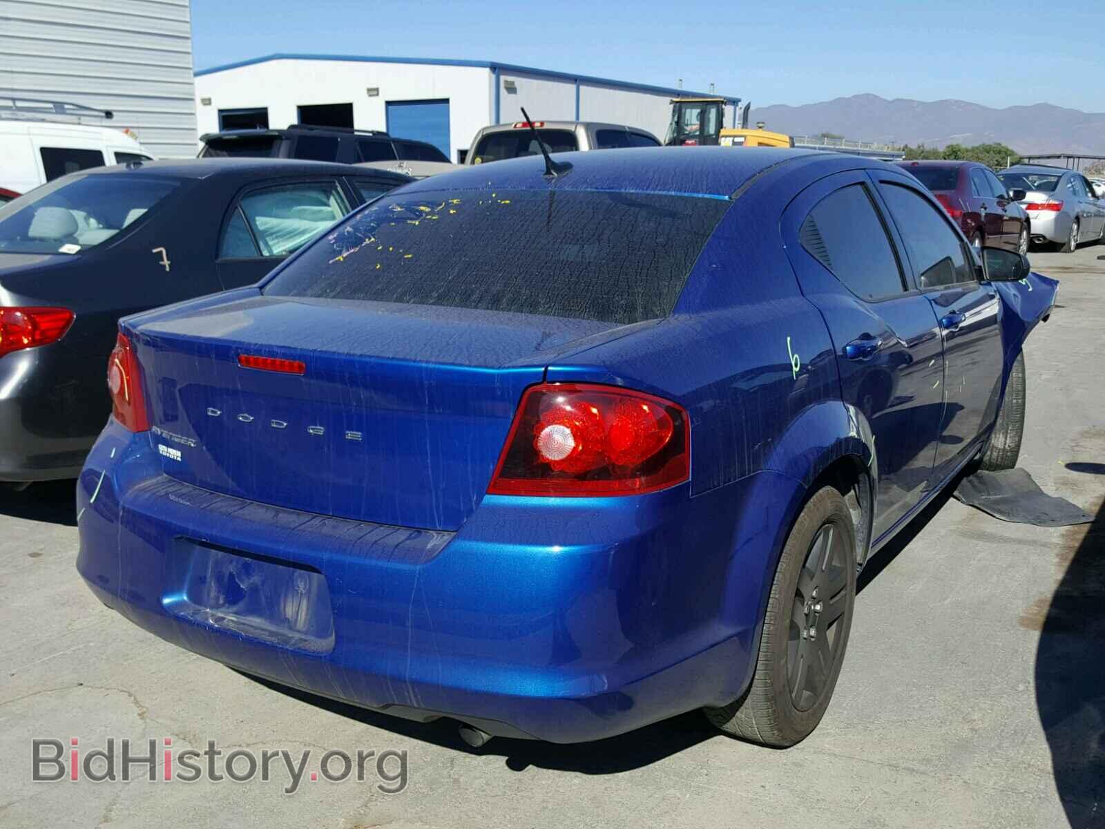 2014 DODGE AVENGER - VIN: 1C3CDZAB3EN199906 - Фото 4