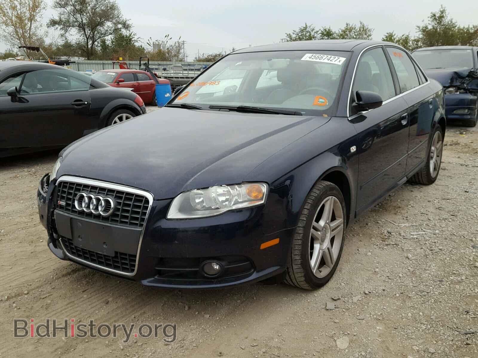 2008 AUDI A4 - VIN: WAUDF78E18A050983 - Фото 2