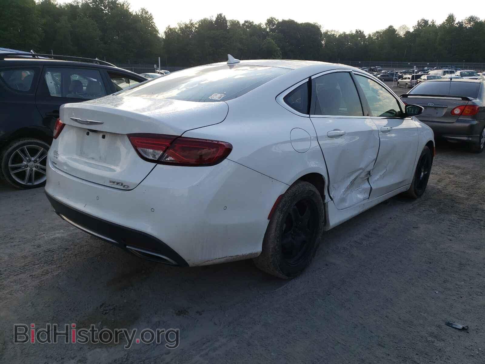 2015 CHRYSLER 200 - VIN: 1C3CCCEG7FN543650 - Фото 4