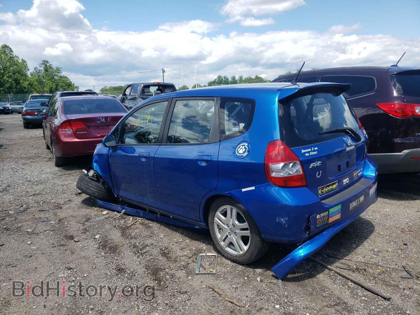2007 HONDA FIT - VIN: JHMGD38657S053822 - Фото 3