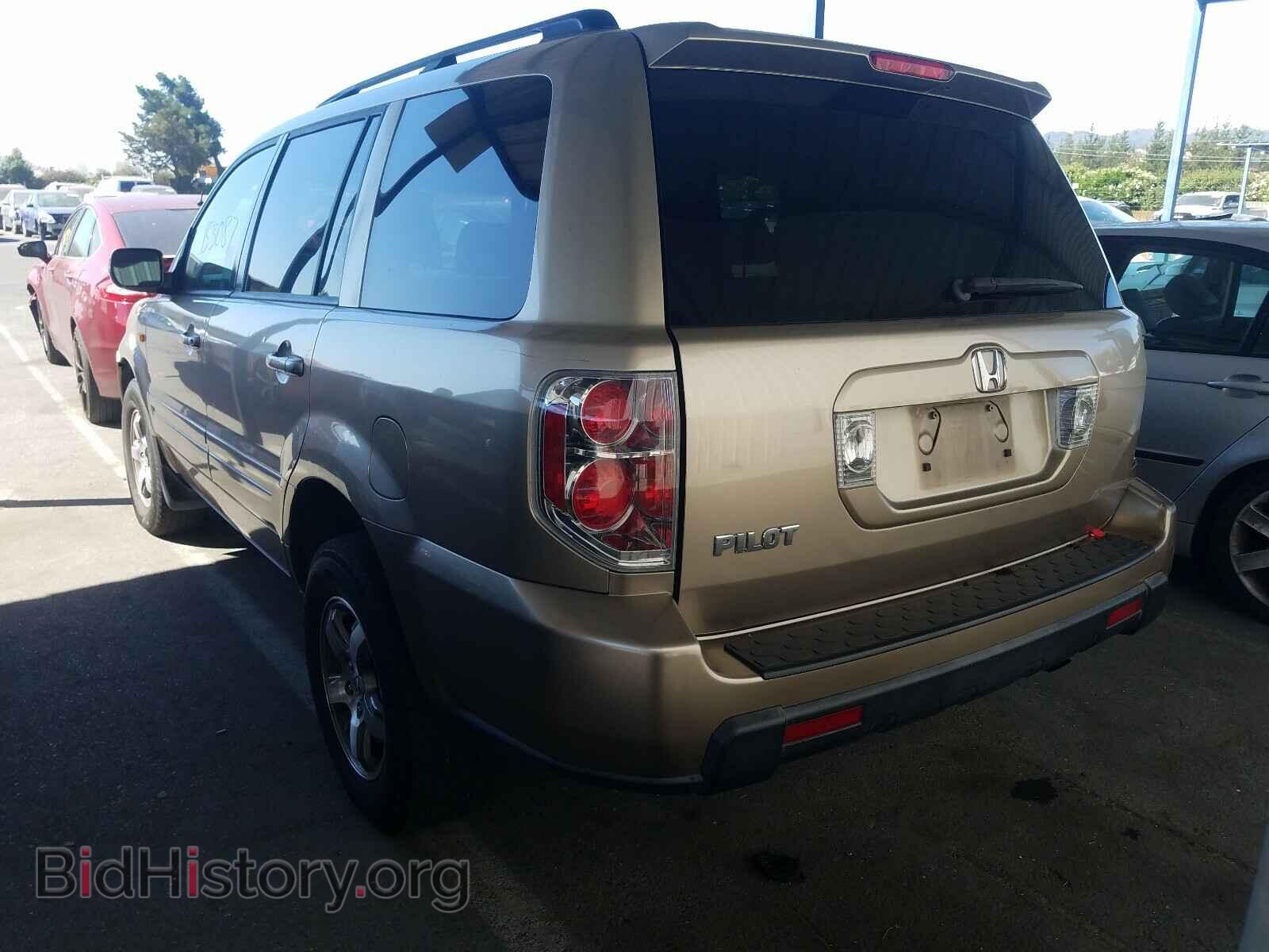 2006 HONDA PILOT - VIN: 5FNYF28526B035663 - Фото 3
