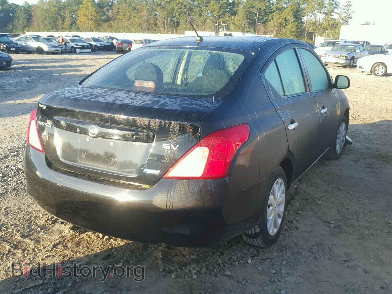 2012 NISSAN VERSA - VIN: 3N1CN7AP7CL882202 - Фото 4