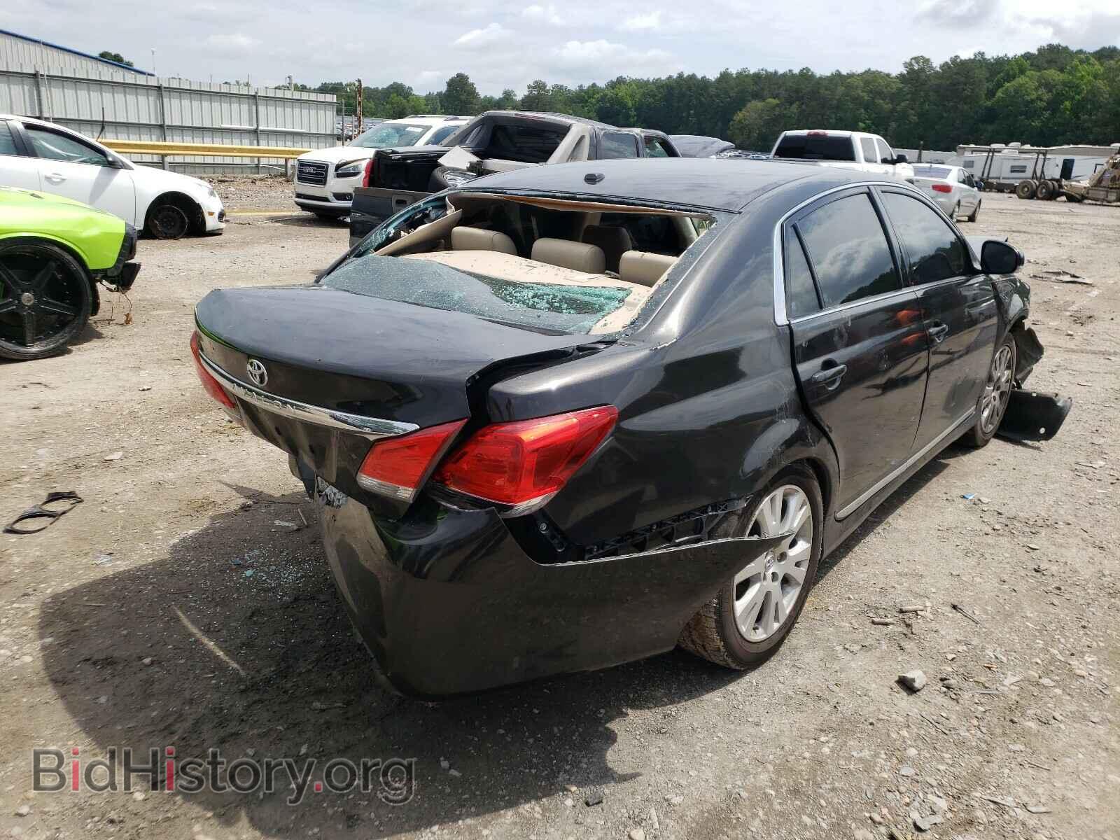 2011 TOYOTA AVALON - VIN: 4T1BK3DB2BU387061 - Фото 4