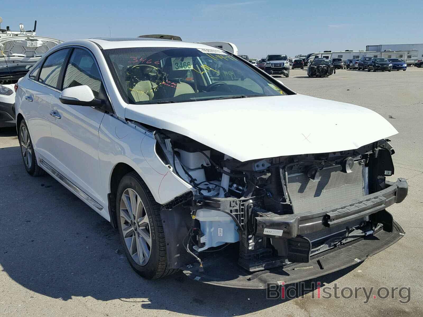 Photo 5NPE34AF6GH380627 - HYUNDAI SONATA 2016