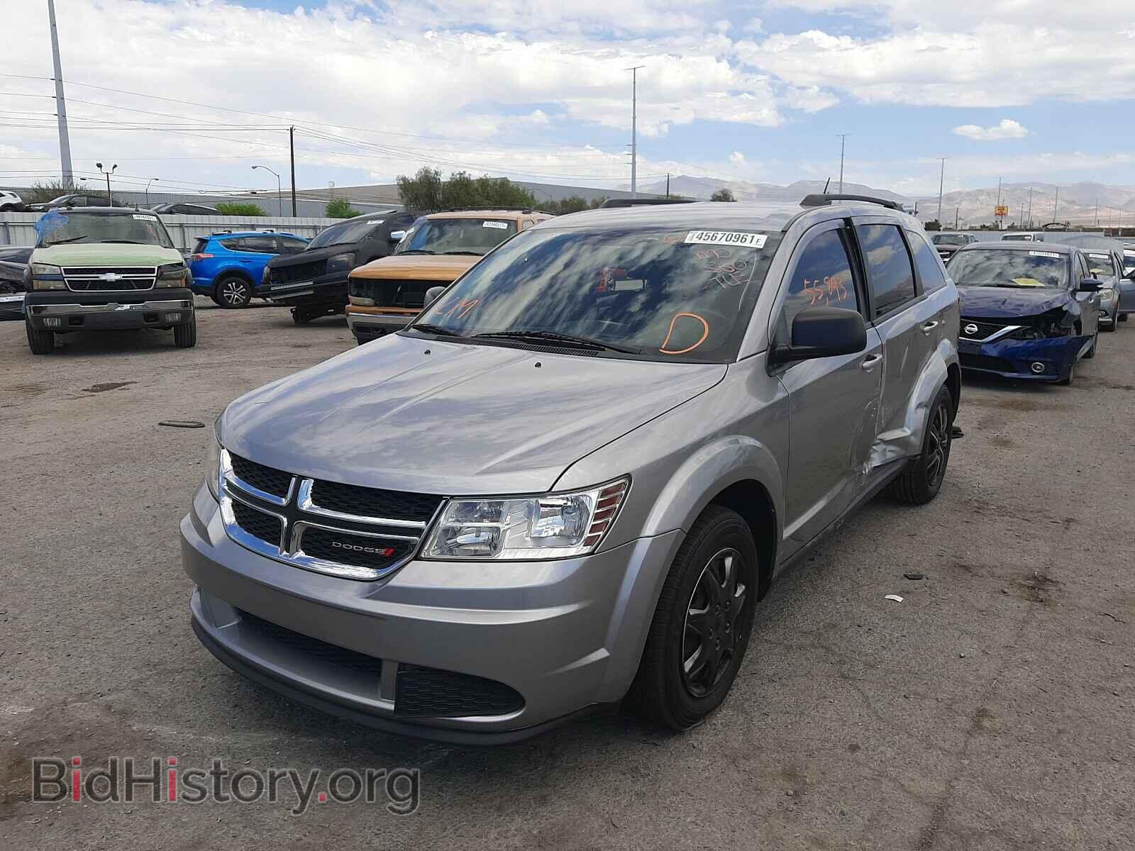 2017 DODGE JOURNEY - VIN: 3C4PDCABXHT545710 - Фото 2
