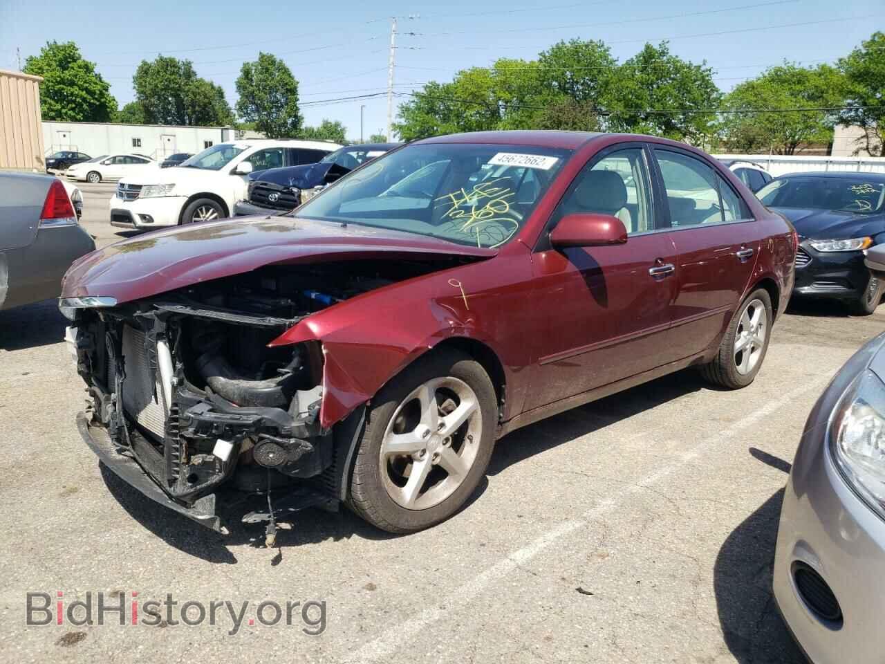 2007 HYUNDAI SONATA - VIN: 5NPEU46F97H208498 - Фото 2