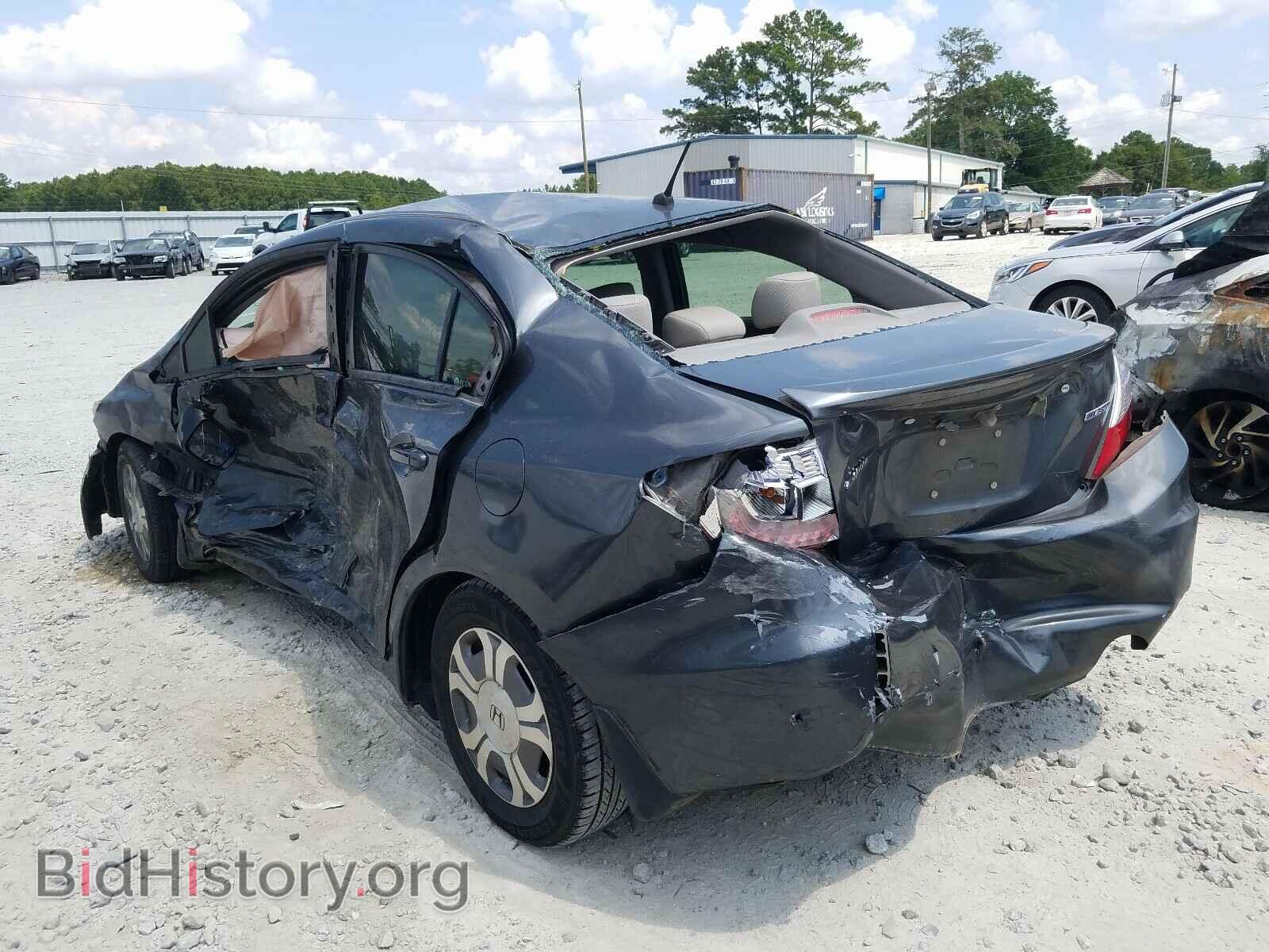 2012 HONDA CIVIC - VIN: JHMFB4F26CS005649 - Фото 3