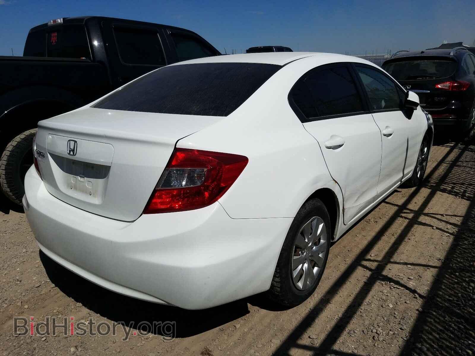 2012 HONDA CIVIC - VIN: 2HGFB2E45CH034027 - Фото 4