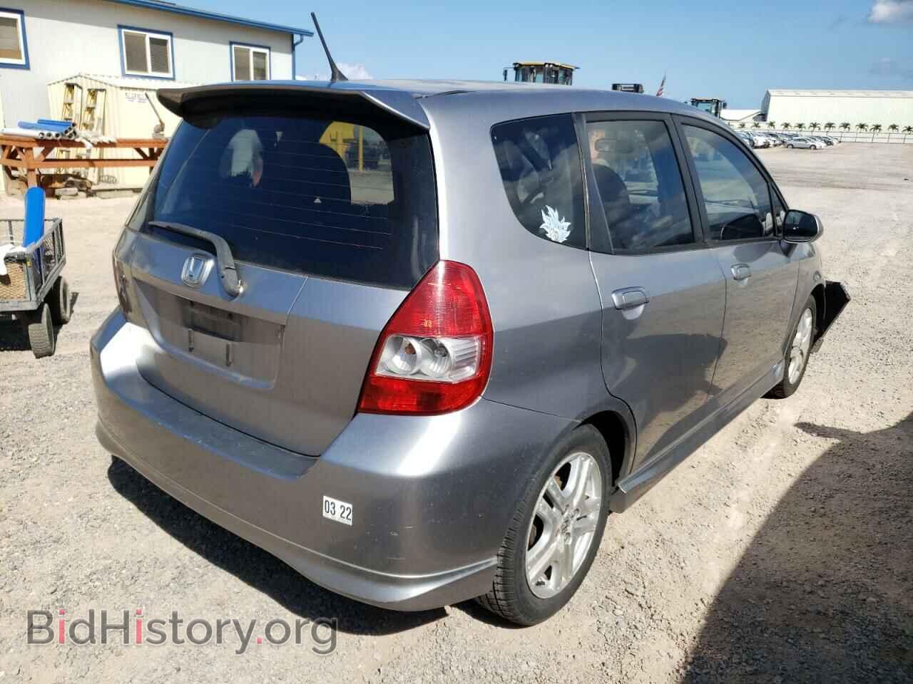 2007 HONDA FIT - VIN: JHMGD38667S006671 - Фото 4
