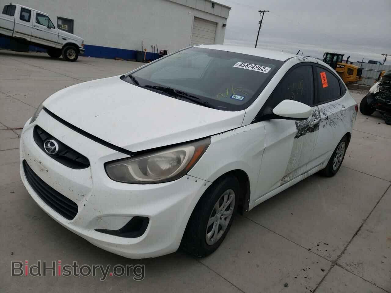 2014 HYUNDAI ACCENT - VIN: KMHCT4AE0EU646334 - Фото 2