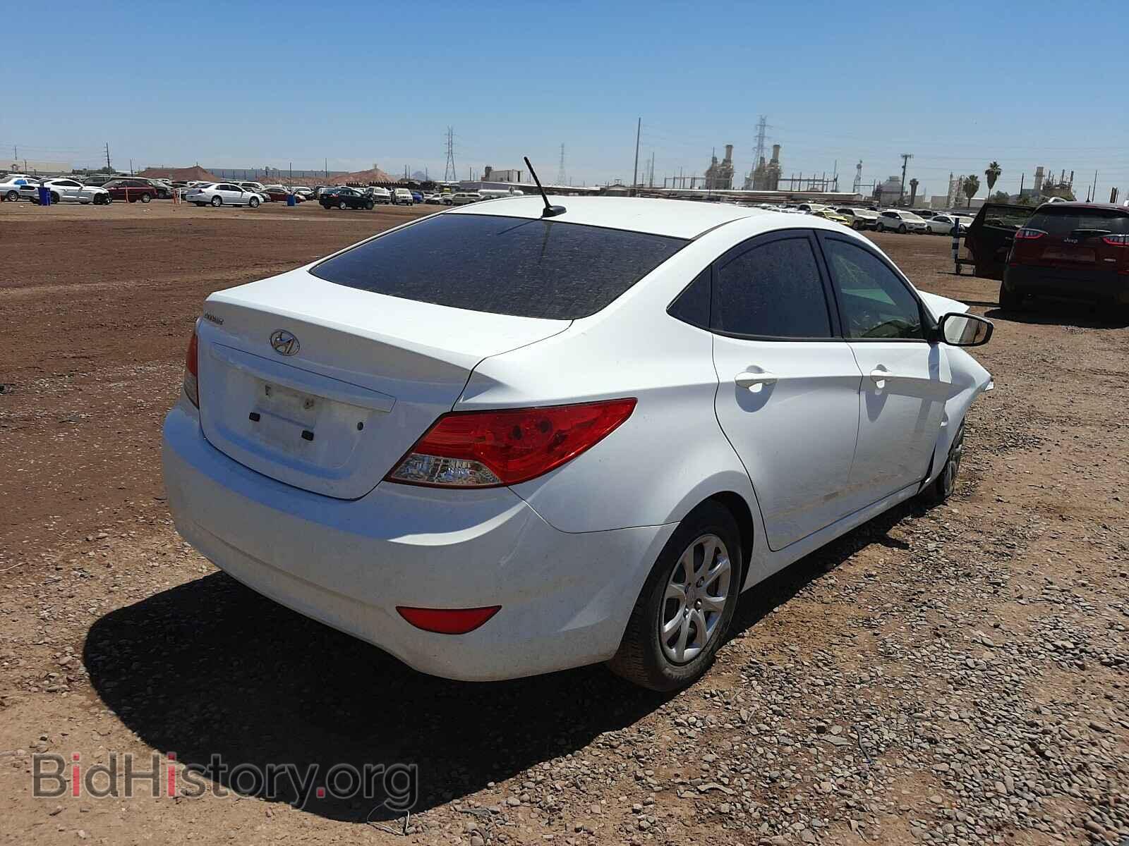2014 HYUNDAI ACCENT - VIN: KMHCT4AE4EU619136 - Фото 4