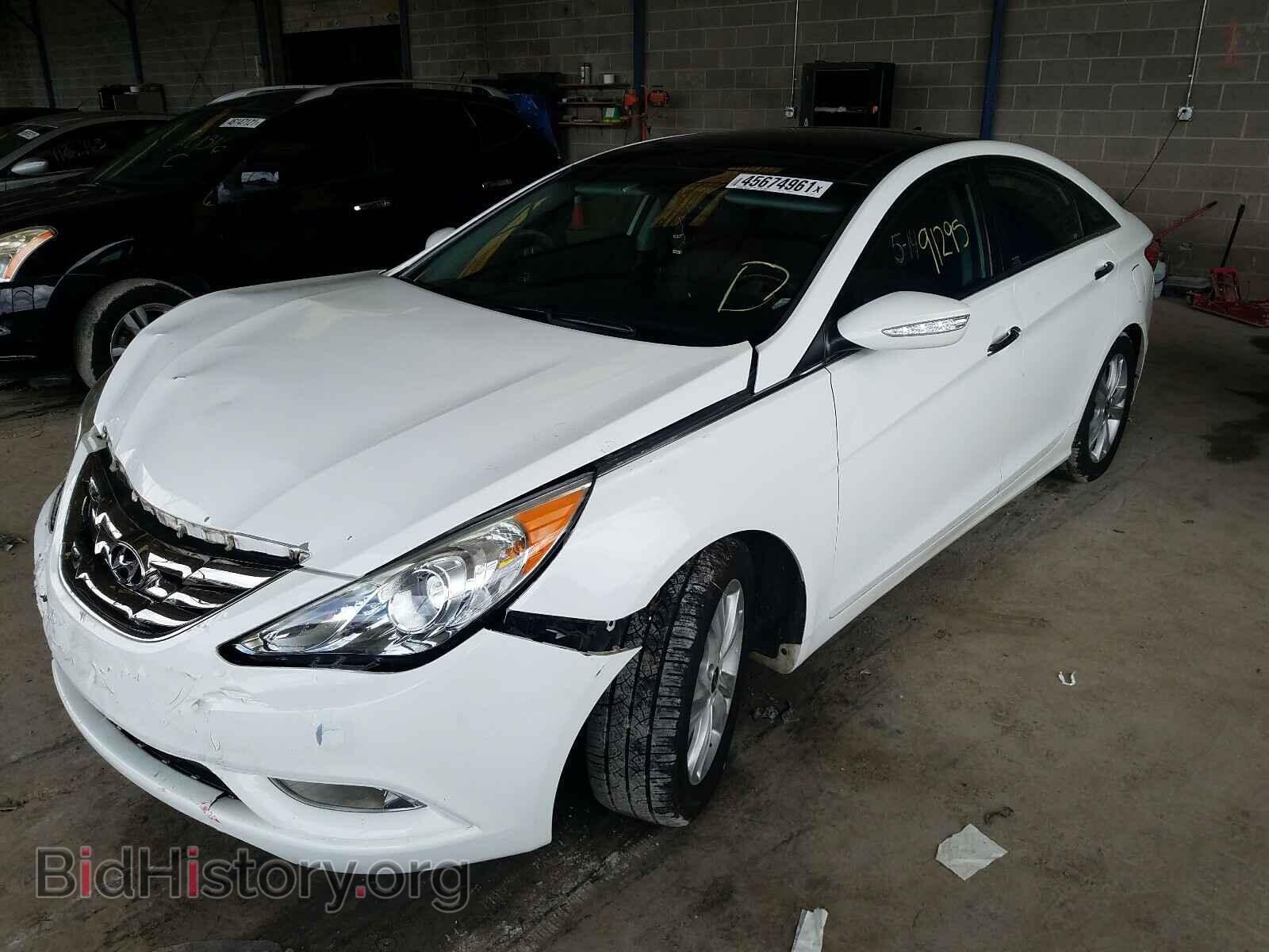 2012 HYUNDAI SONATA - VIN: 5NPEC4AC4CH387091 - Фото 2