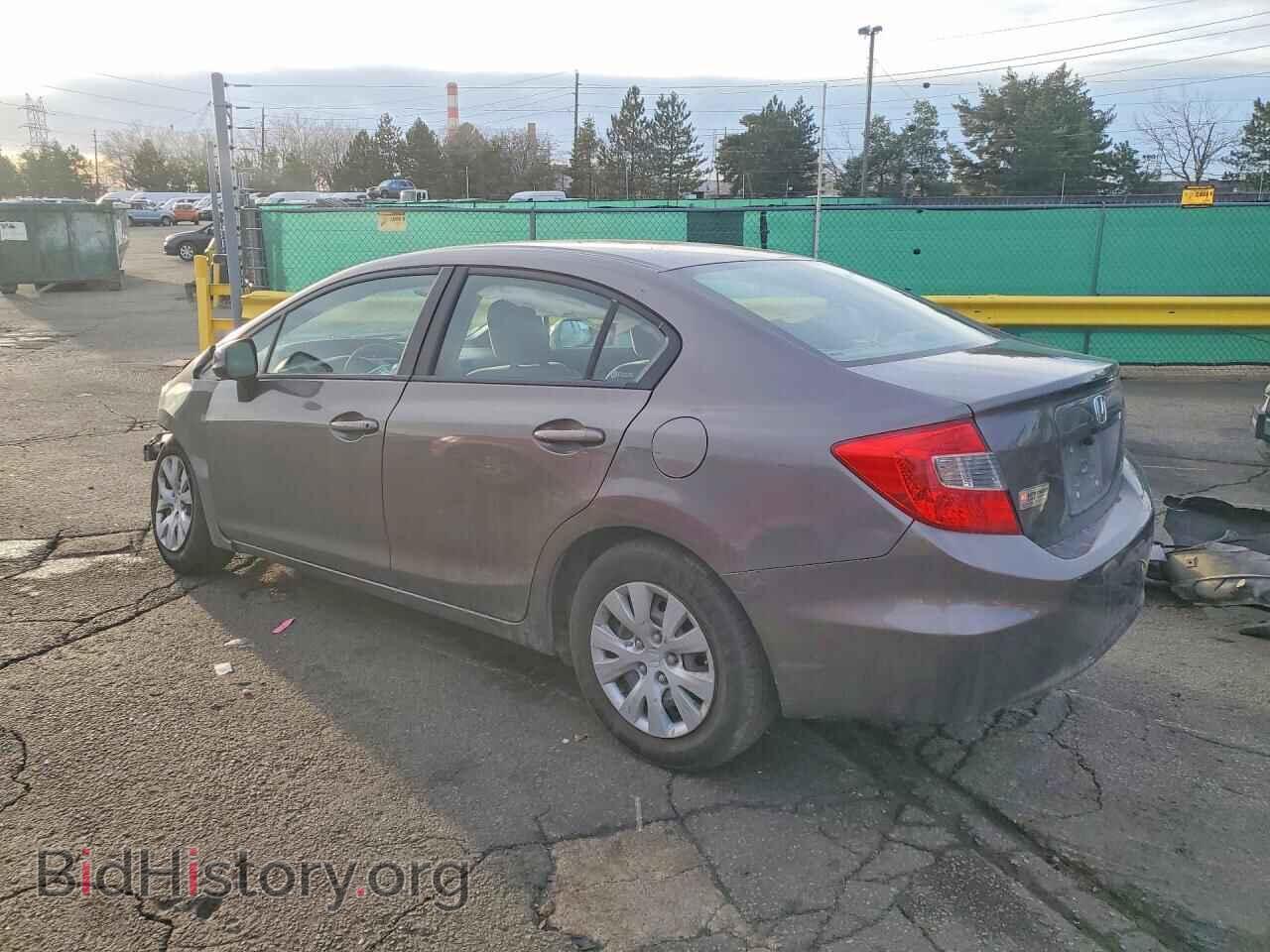 2012 HONDA CIVIC - VIN: 19XFB2F57CE107710 - Фото 2