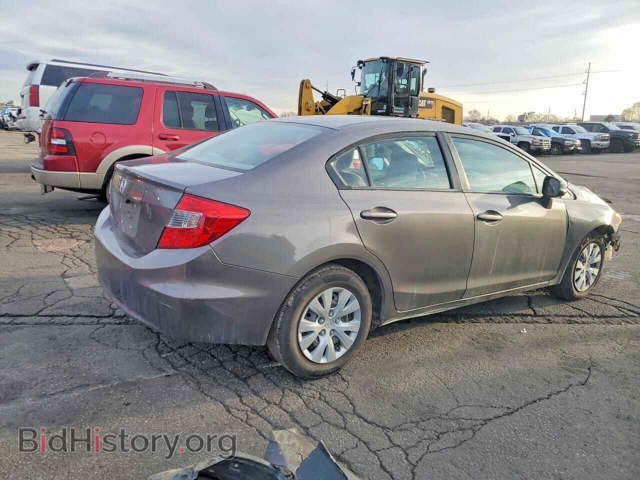 2012 HONDA CIVIC - VIN: 19XFB2F57CE107710 - Фото 3