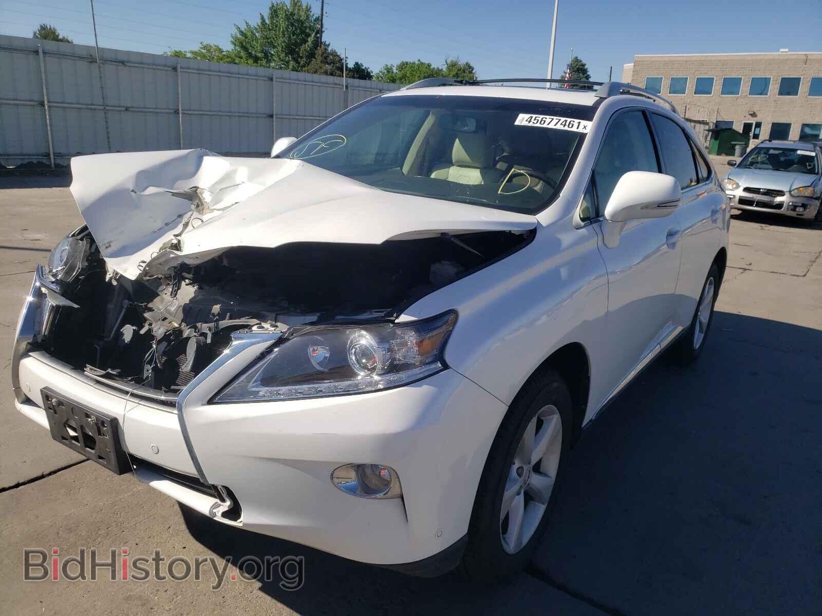 2014 LEXUS RX350 - VIN: 2T2BK1BA2EC236849 - Фото 2