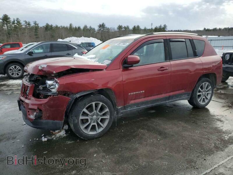 2014 Jeep COMPASS Limited (VIN 1C4NJDCB6ED828853) — photo 1 of 13, Copart, damage: front end