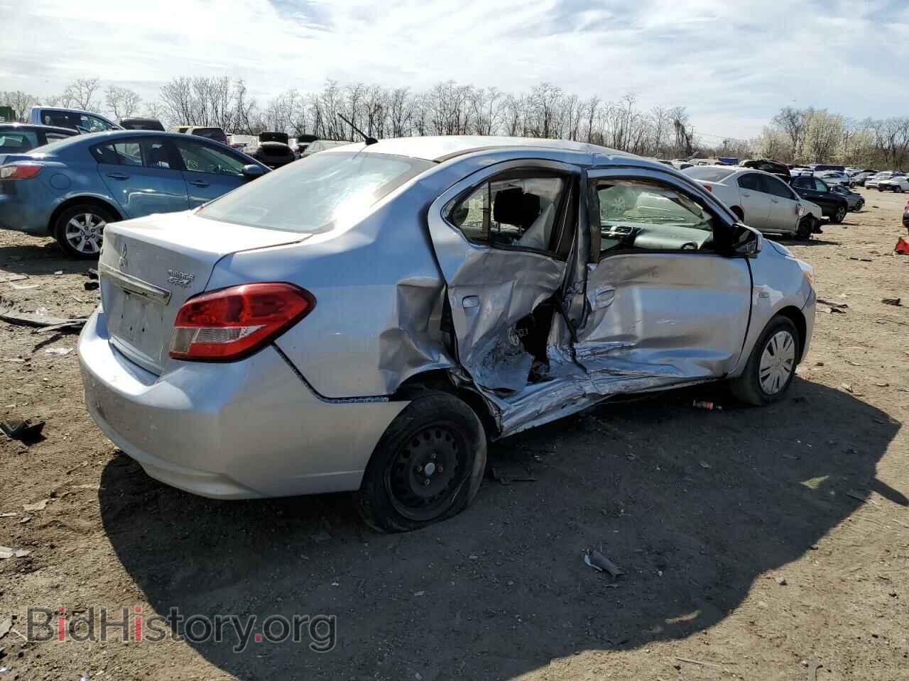 2019 MITSUBISHI MIRAGE - VIN: ML32F3FJ9KHF17543 - Фото 3
