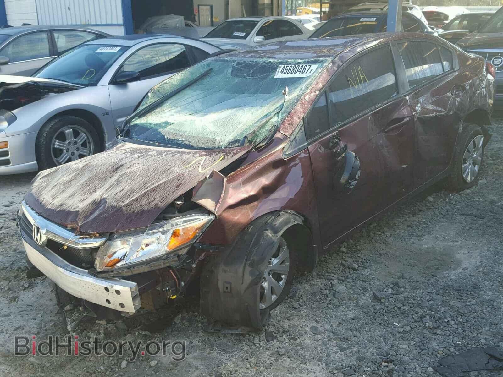 2012 HONDA CIVIC - VIN: 19XFB2F58CE098113 - Фото 2